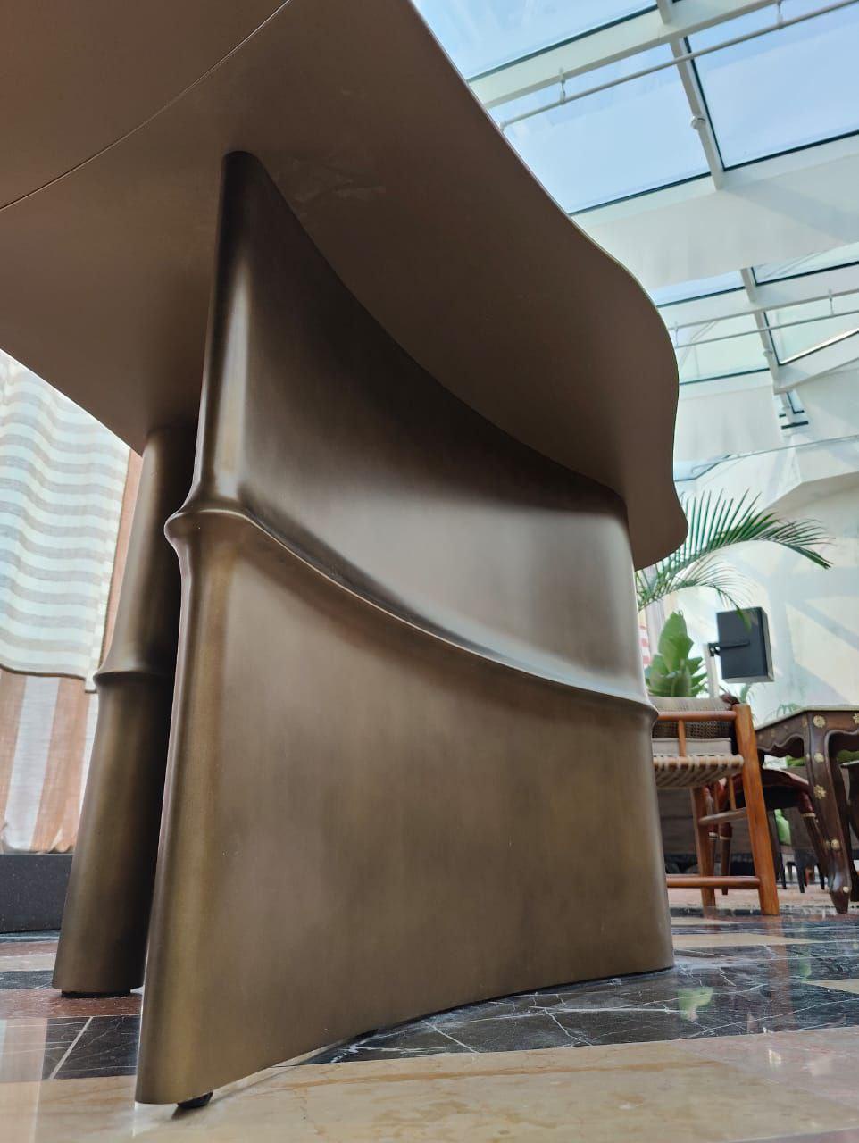 Металлическое подстолье "Бамбук"